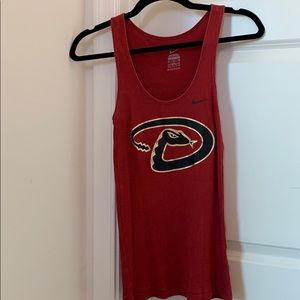 Diamondbacks Red Tank Top
